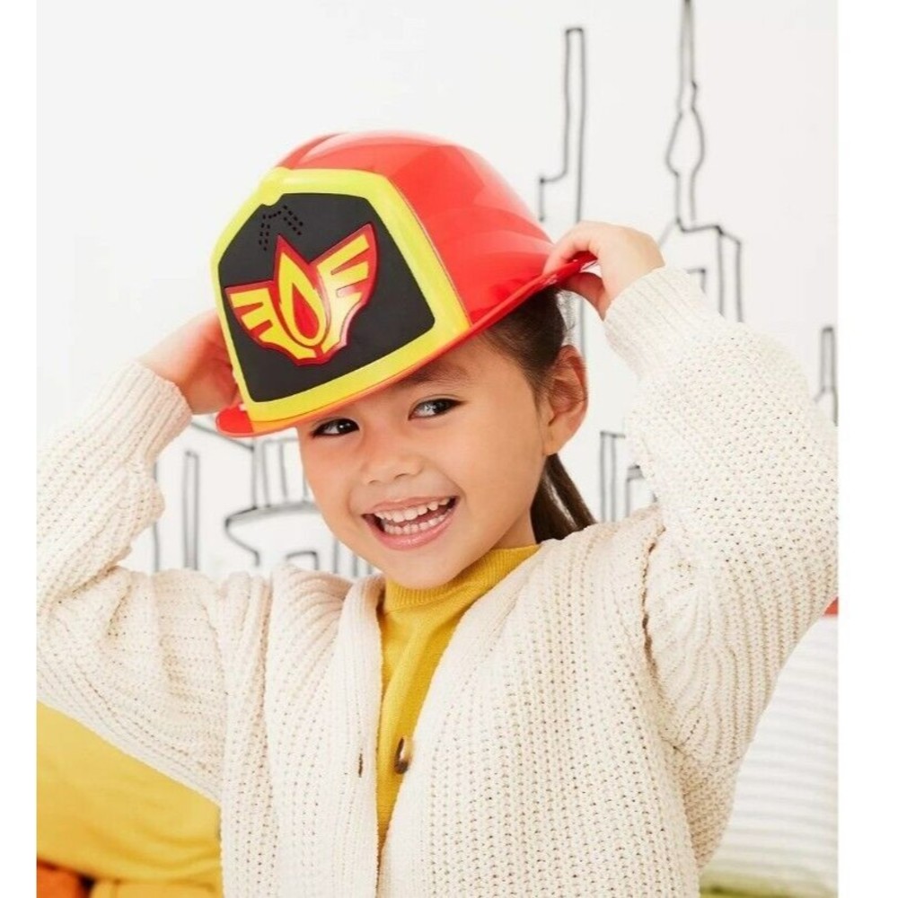 Disney Junior Firebuds Firefighter Hat, With Light And Sounds NEW IN BOX - Picture 3 of 7